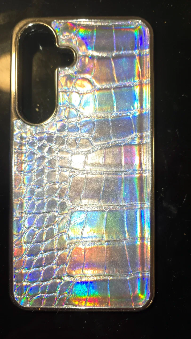 Iridescent Croc Phone Case