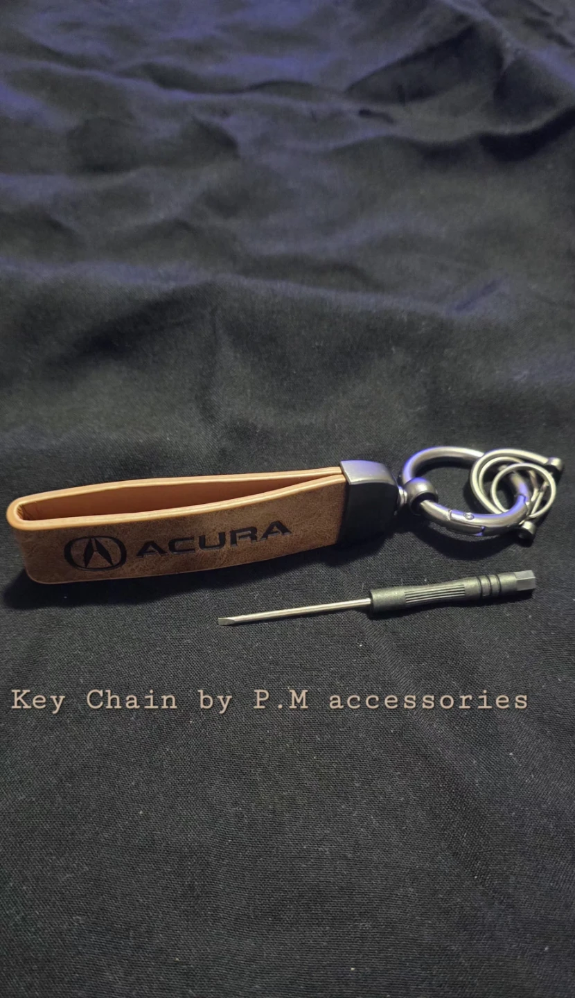 Acura Leather Keychain with Tool - photo 2