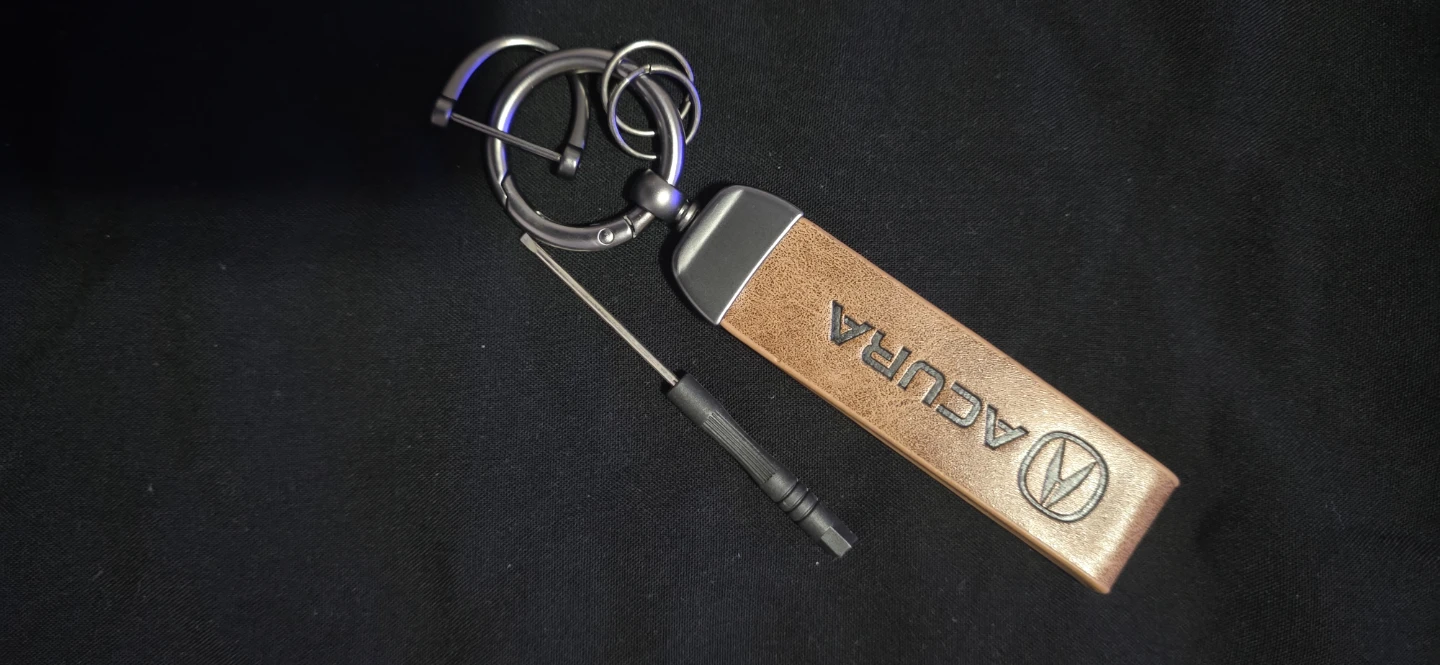 Acura Leather Keychain with Tool - photo 4