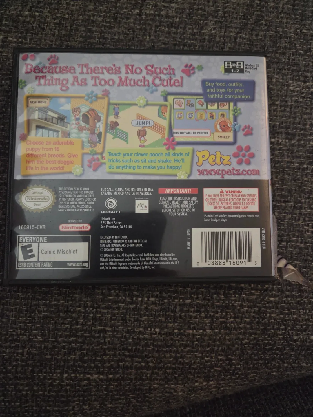 #Cleanout Dogz Nintendo DS Game image indicator(2)