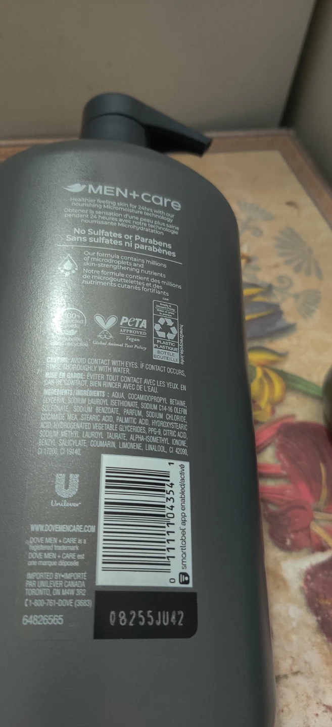 Dove Men+Care Clean Comfort Body Wash 950mlx 2 - photo 5