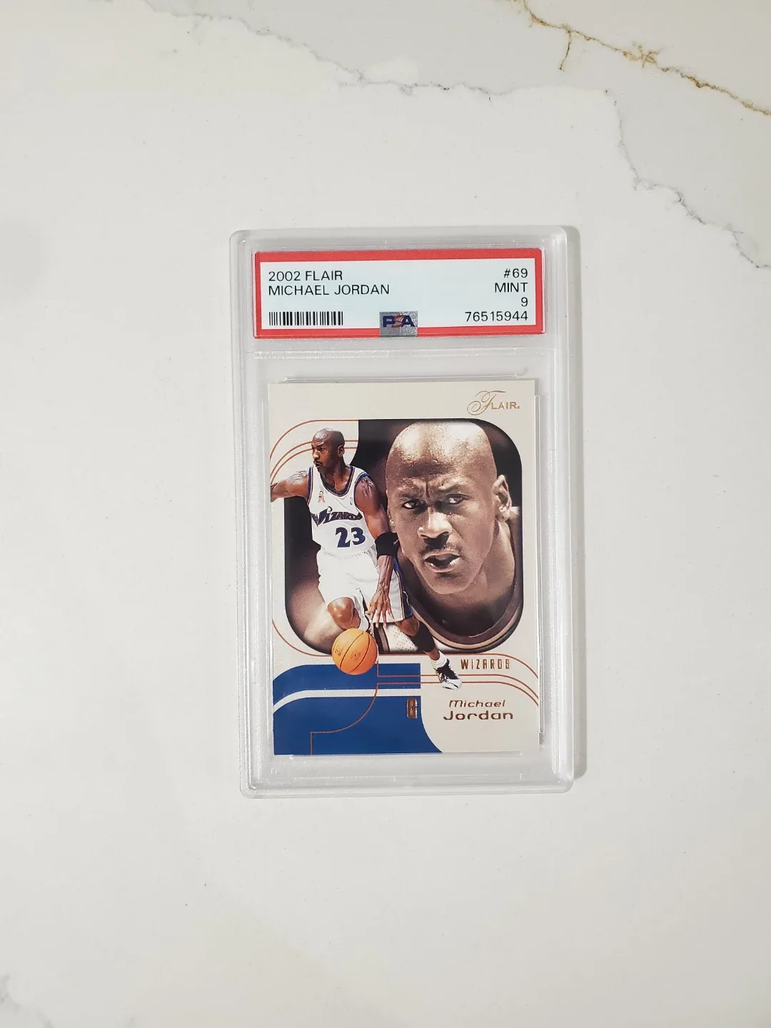 Michael Jordan 2002 Flair Basketball Card