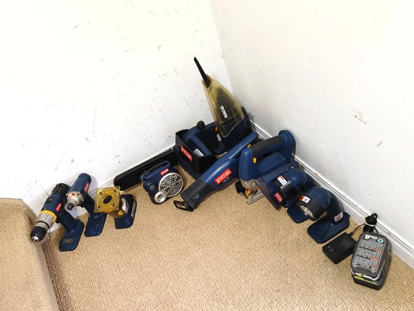 Mostly Ryobi cordless