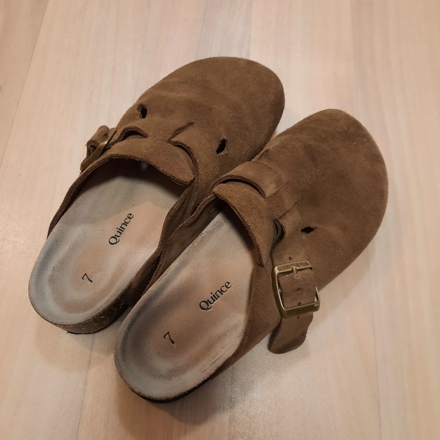 Quince Size 7 Seude Clogs/Mules