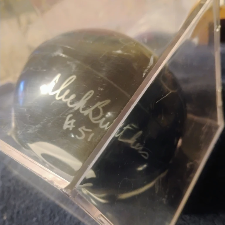 Chicago Bears Signed Mini Helmet in Case - photo 4