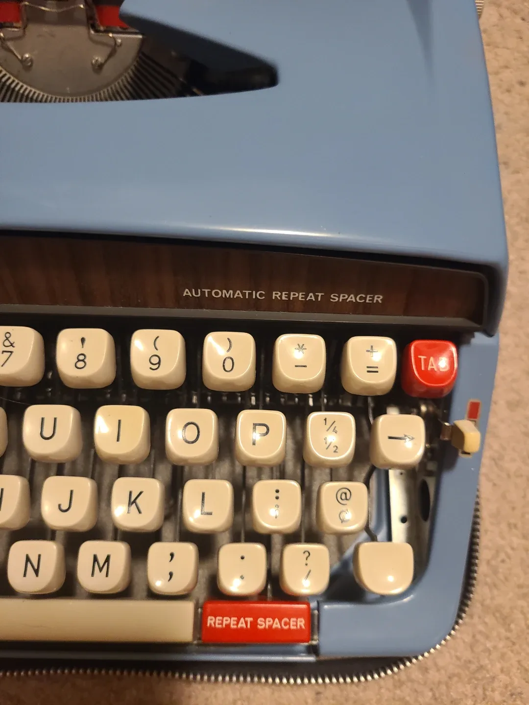 Brother Webster XL-747 Typewriter image indicator(7)