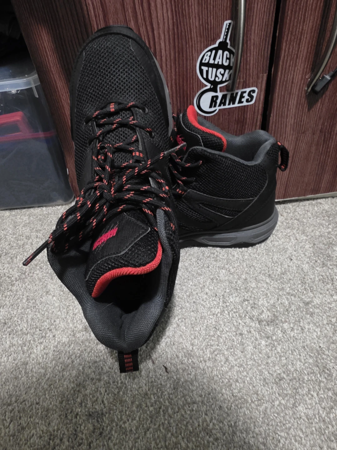 Aggressor Black Safety Boots (Size 8.5) - photo 3