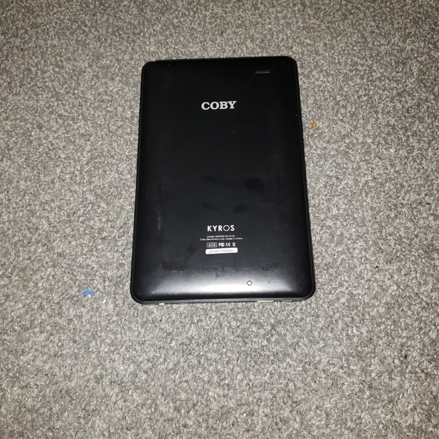 Coby Kyros Tablet - Black 4gb memory  1 gb ram - photo 3