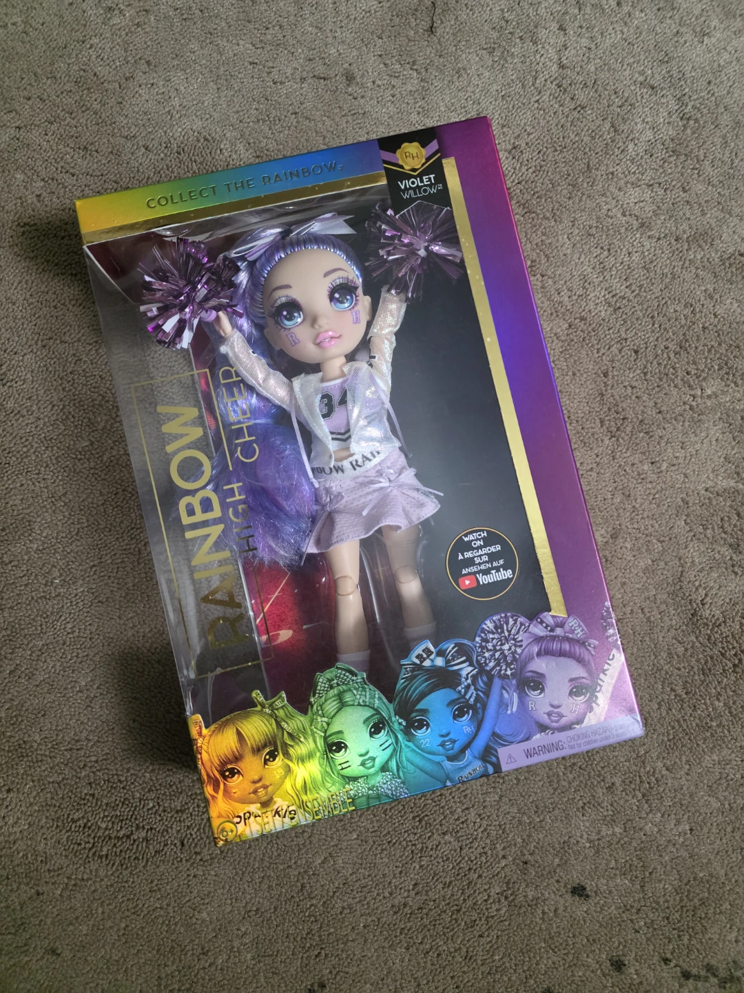 Rainbow High Violet Willow Cheer Doll