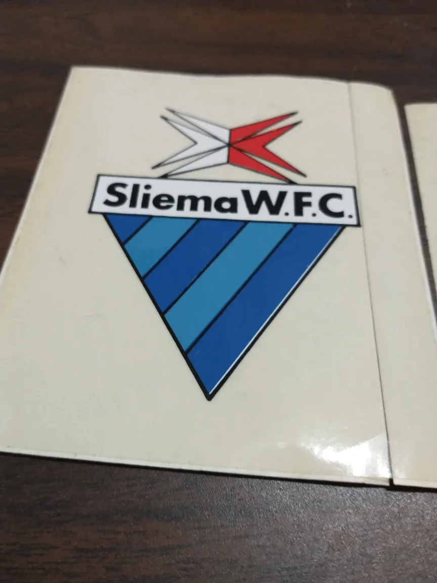 1980s Sliema Wanderers Malta pro football club stickers image indicator(2)