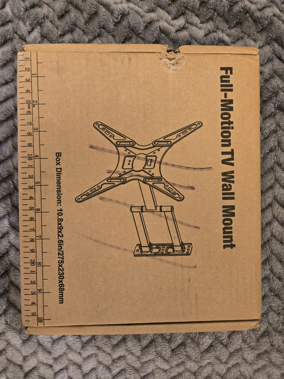 New MOUNTUP Full-Motion TV Wall Mount for 26"-55" TVs