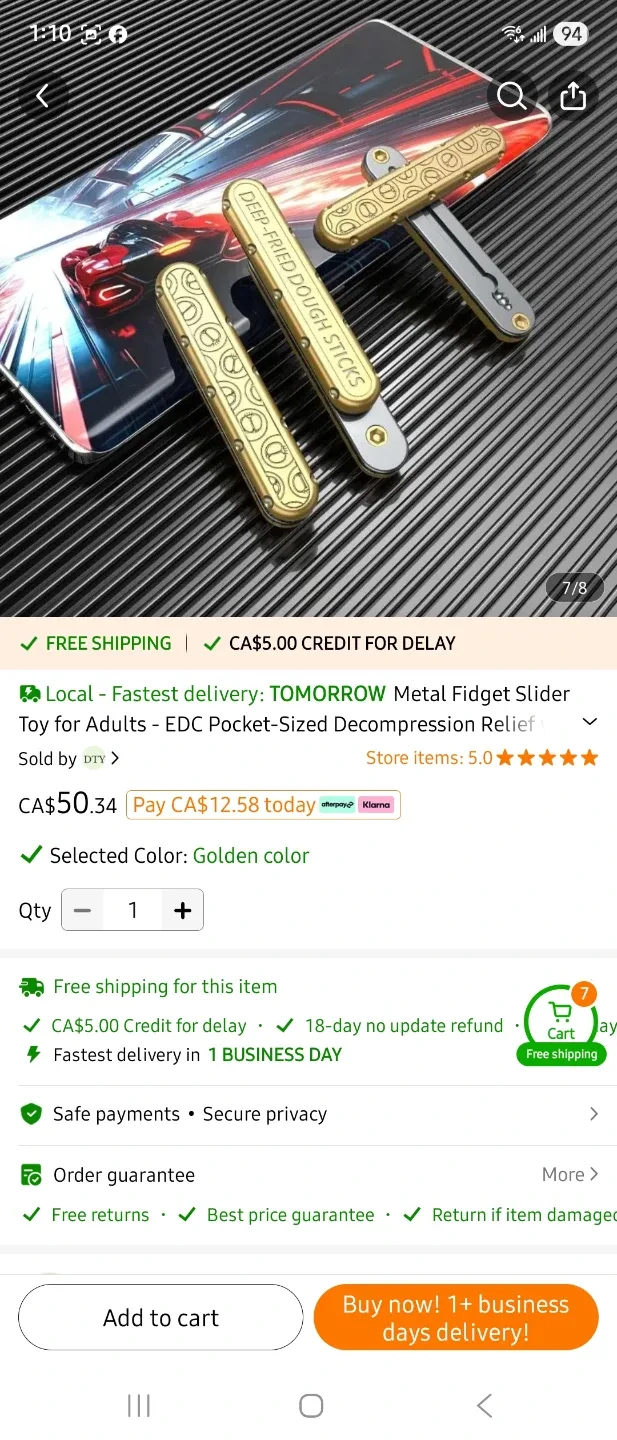 New fidget toy  "Deep-Fried Dough Sticks" image indicator(5)