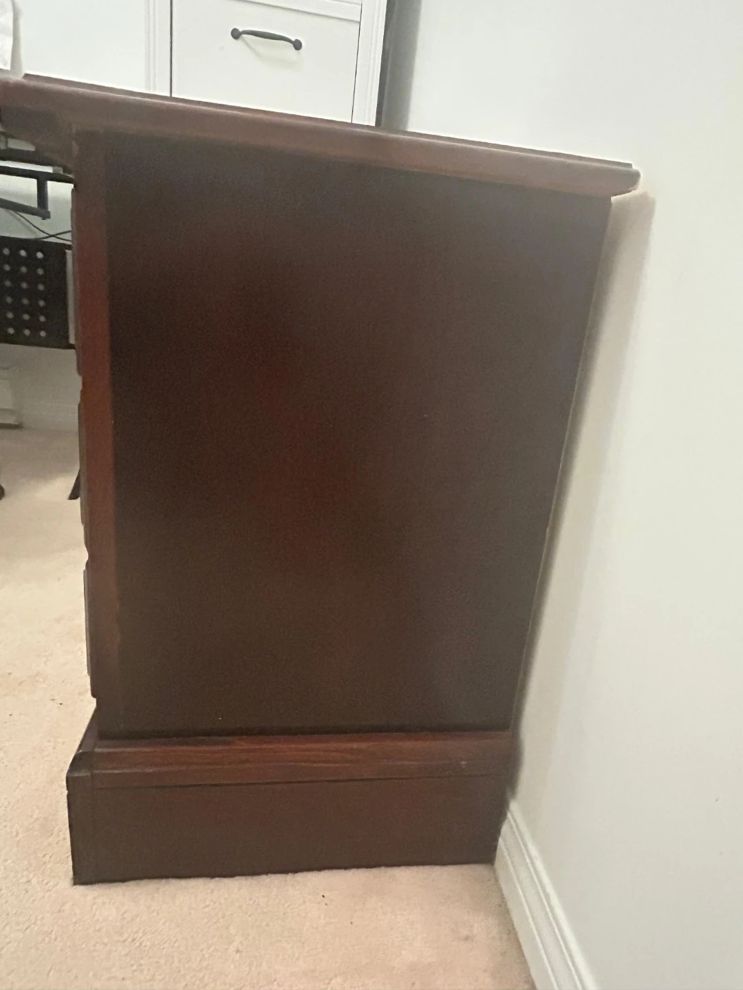 Wooden 2-Drawer Nightstand - photo 2