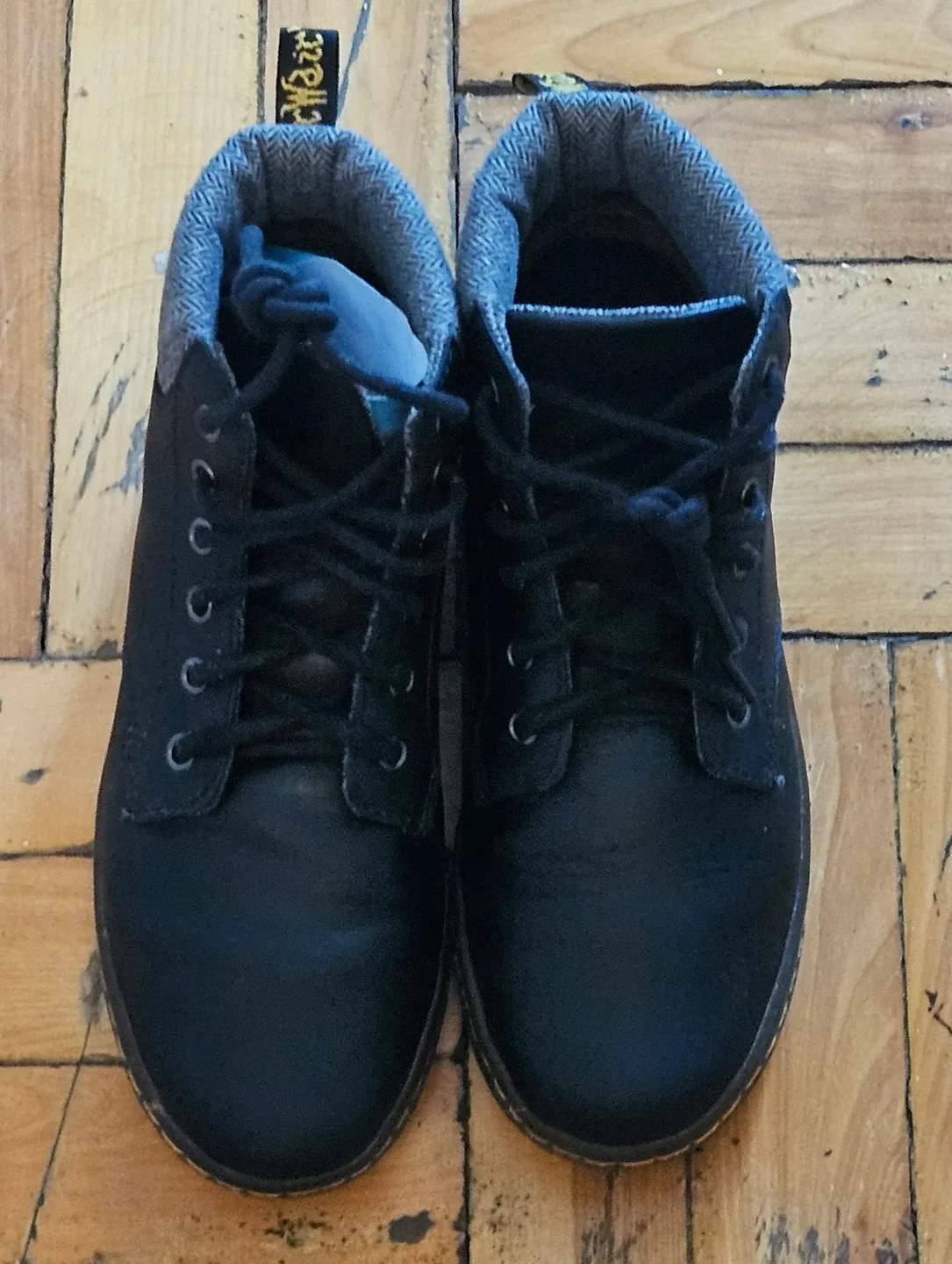 Dr. Martens Black Leather Ankle Boots