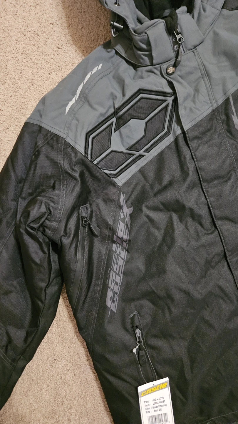 Castlex Code Jacket - Men's 2XL - Black/Grey - photo 4