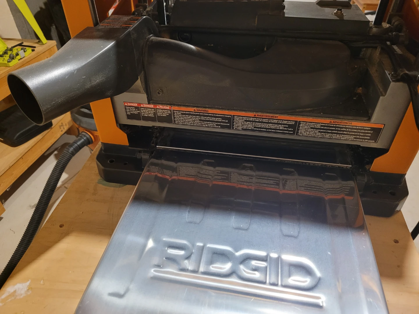 Ridgid Benchtop Planer - photo 5