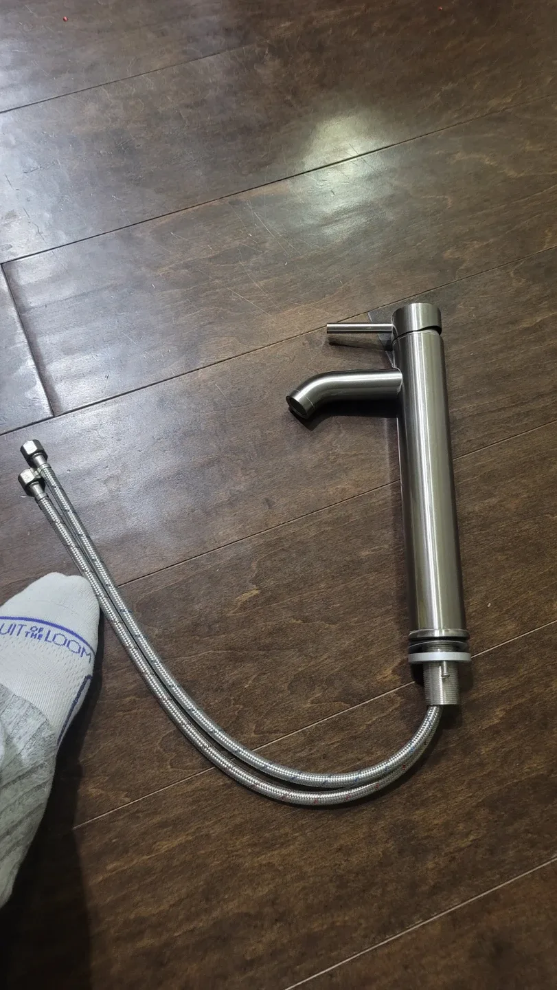 Silver Bathroom Faucet