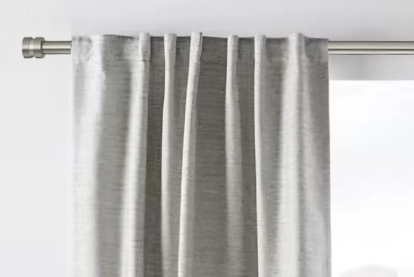 Adjustable Curtain Rod 28"-126" No Hardware/n