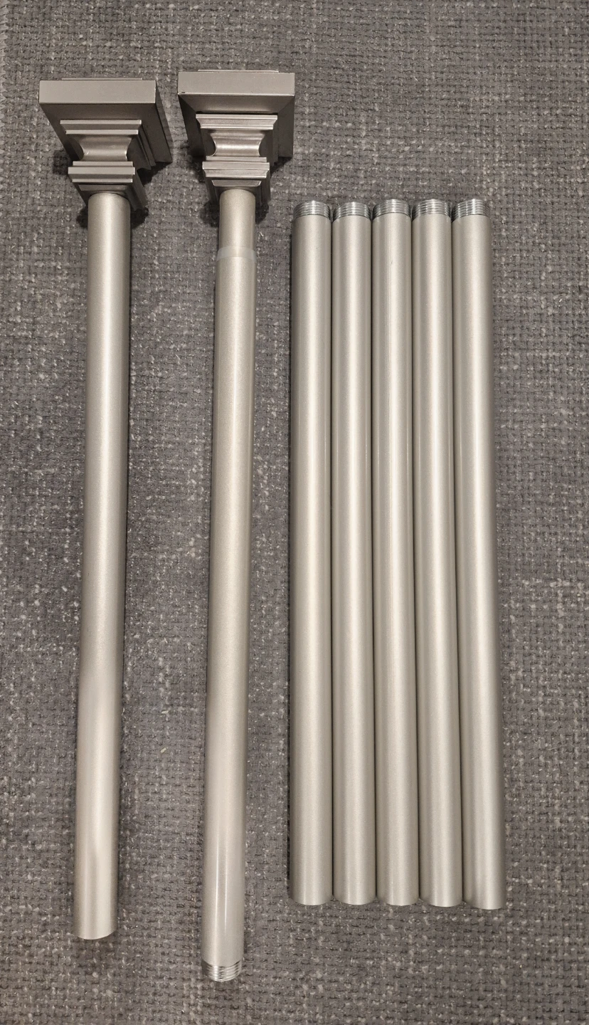 Adjustable Curtain Rod 28"-126" No Hardware/n - photo 4