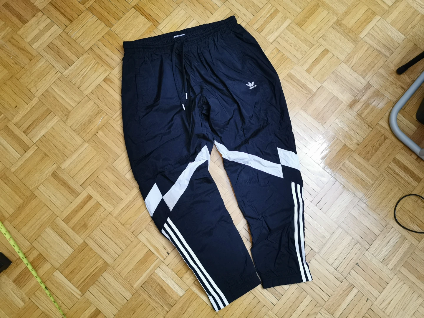 adidas Original Black White Rekive Track Pants Size XL - photo 2