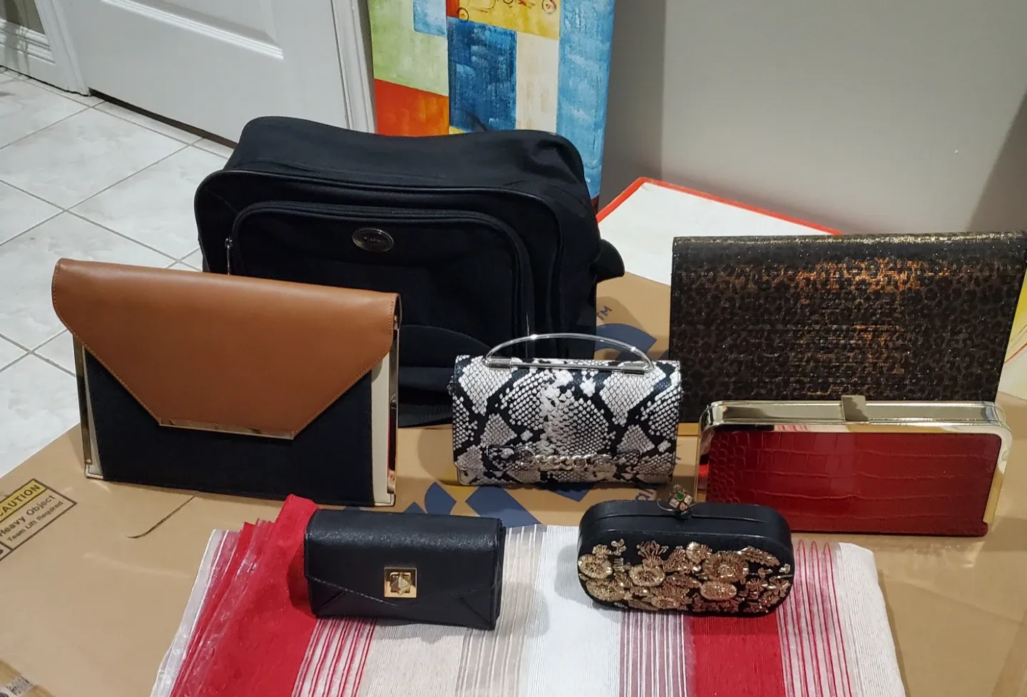 Assorted Handbags and Clutches