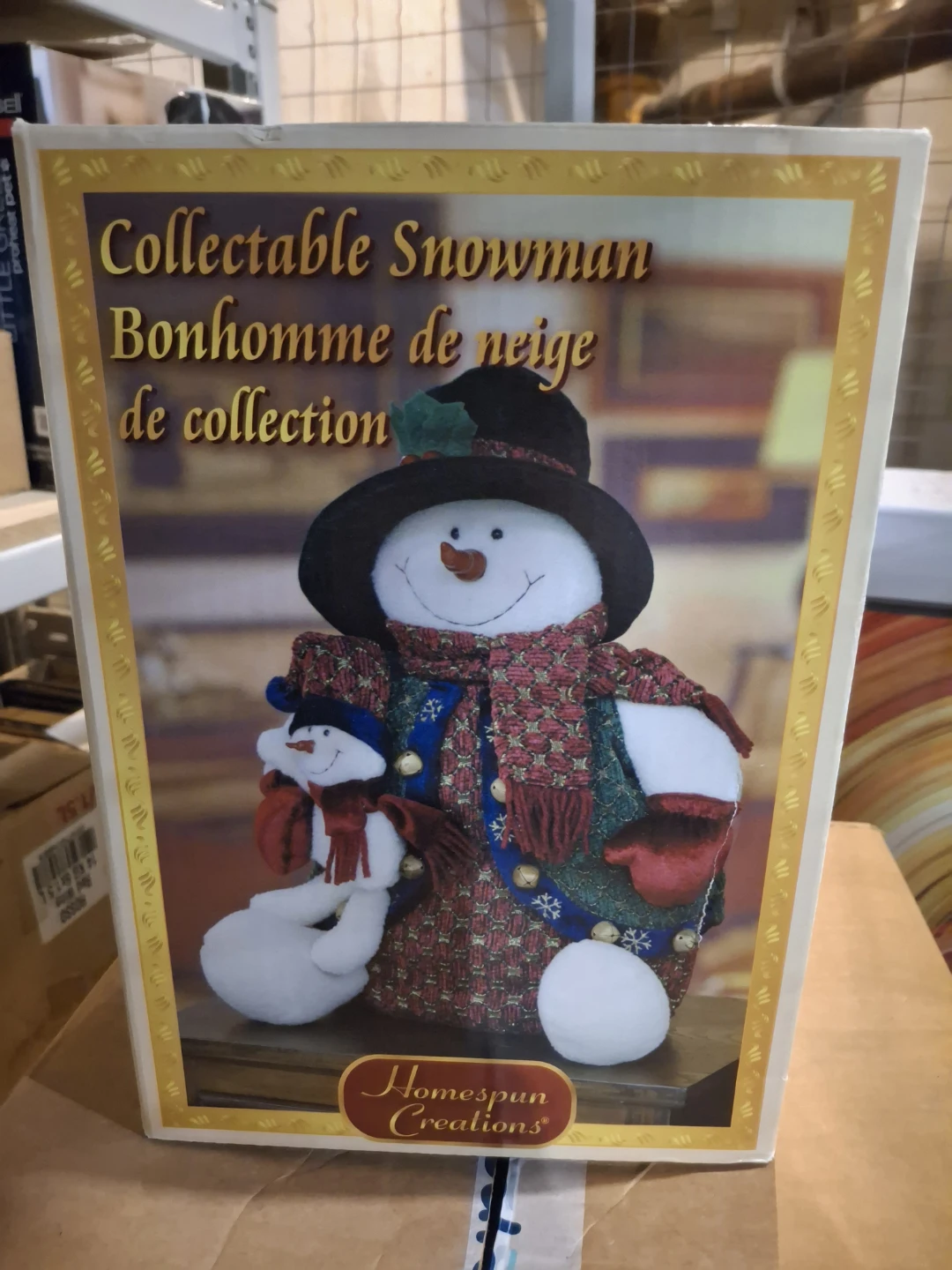 Homespun Creations Collectable Snowman