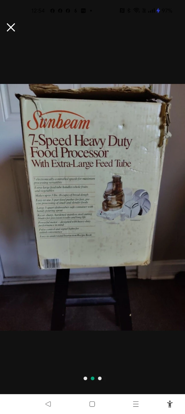 Sunbeam 7-Speed Heavy Duty Food Processor