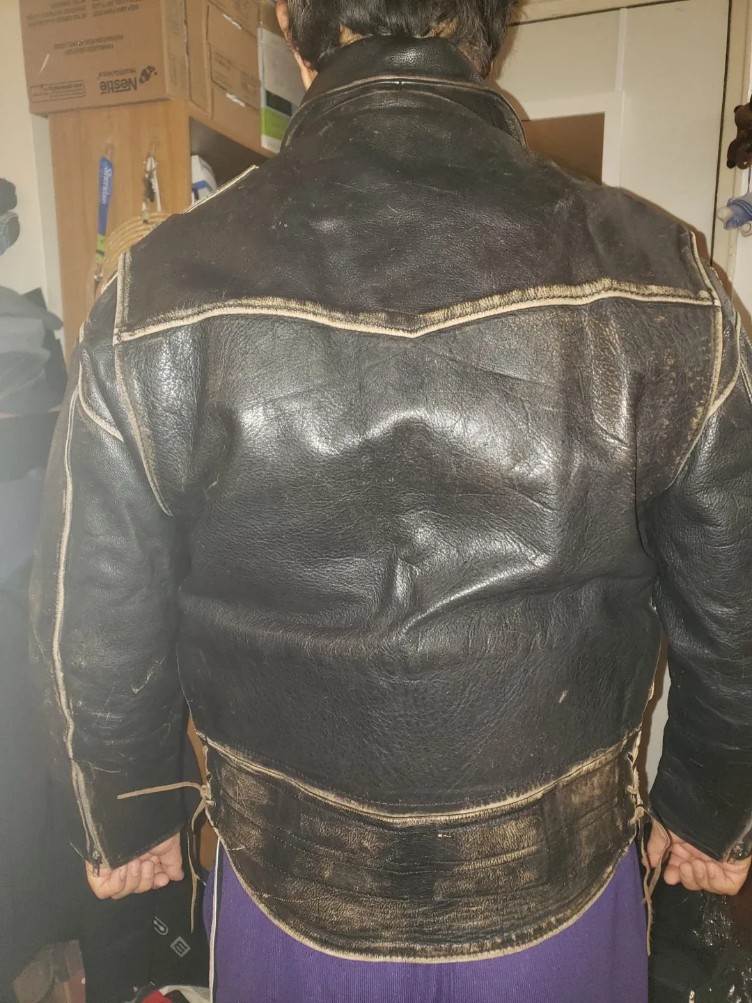 CROG Original Leather Jacket - Size L