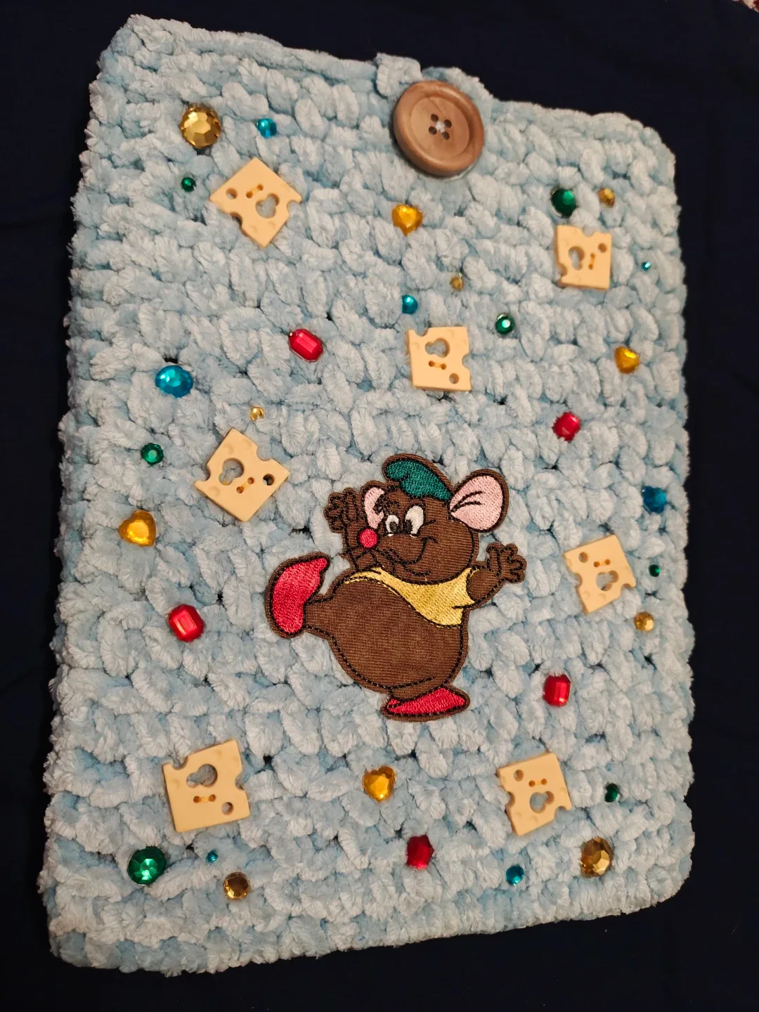Handmade Gus from Cinderella iPad sleeve