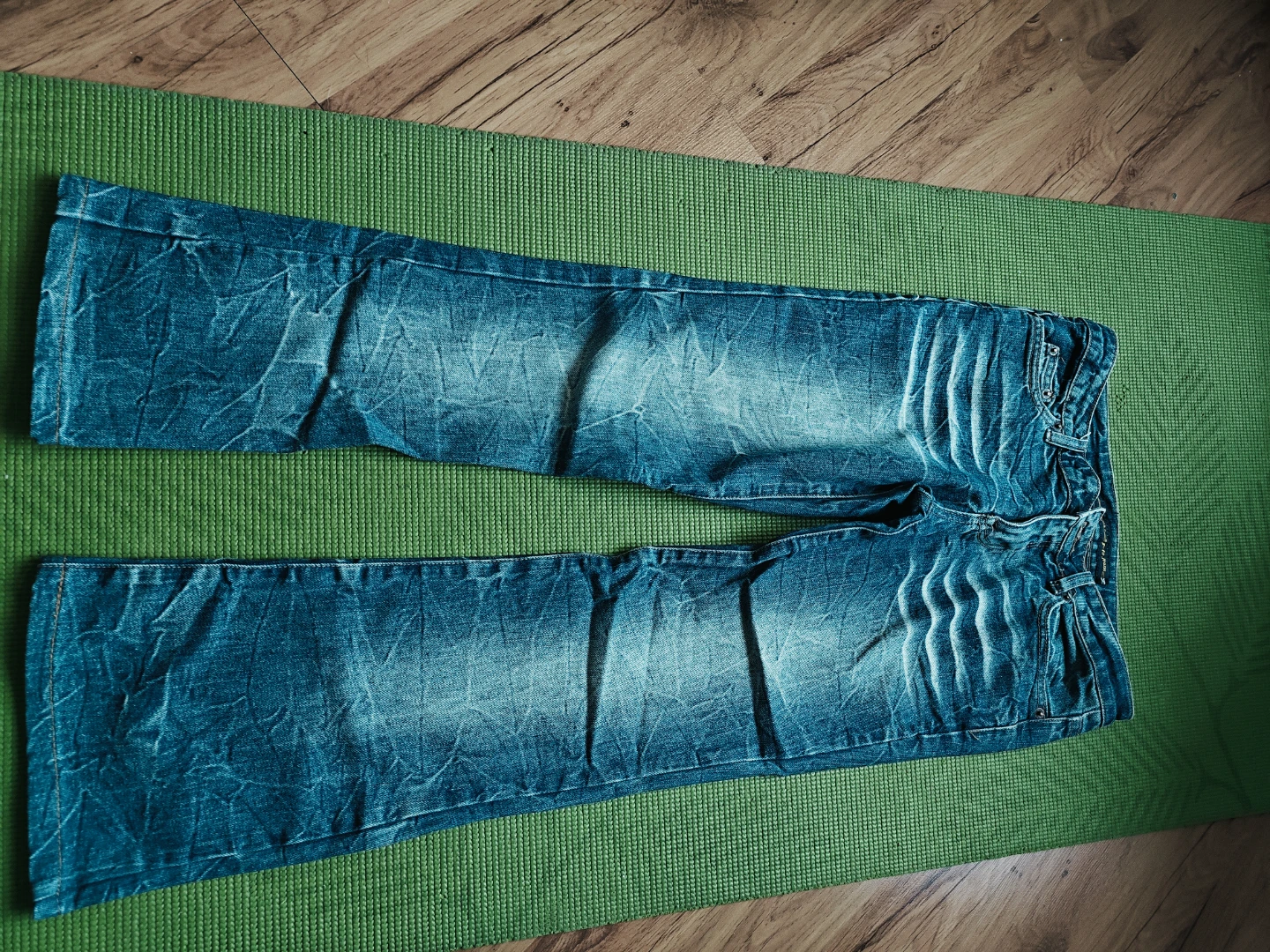 Stylish Blue Denim Jeans, Size 0, great condition - photo 2
