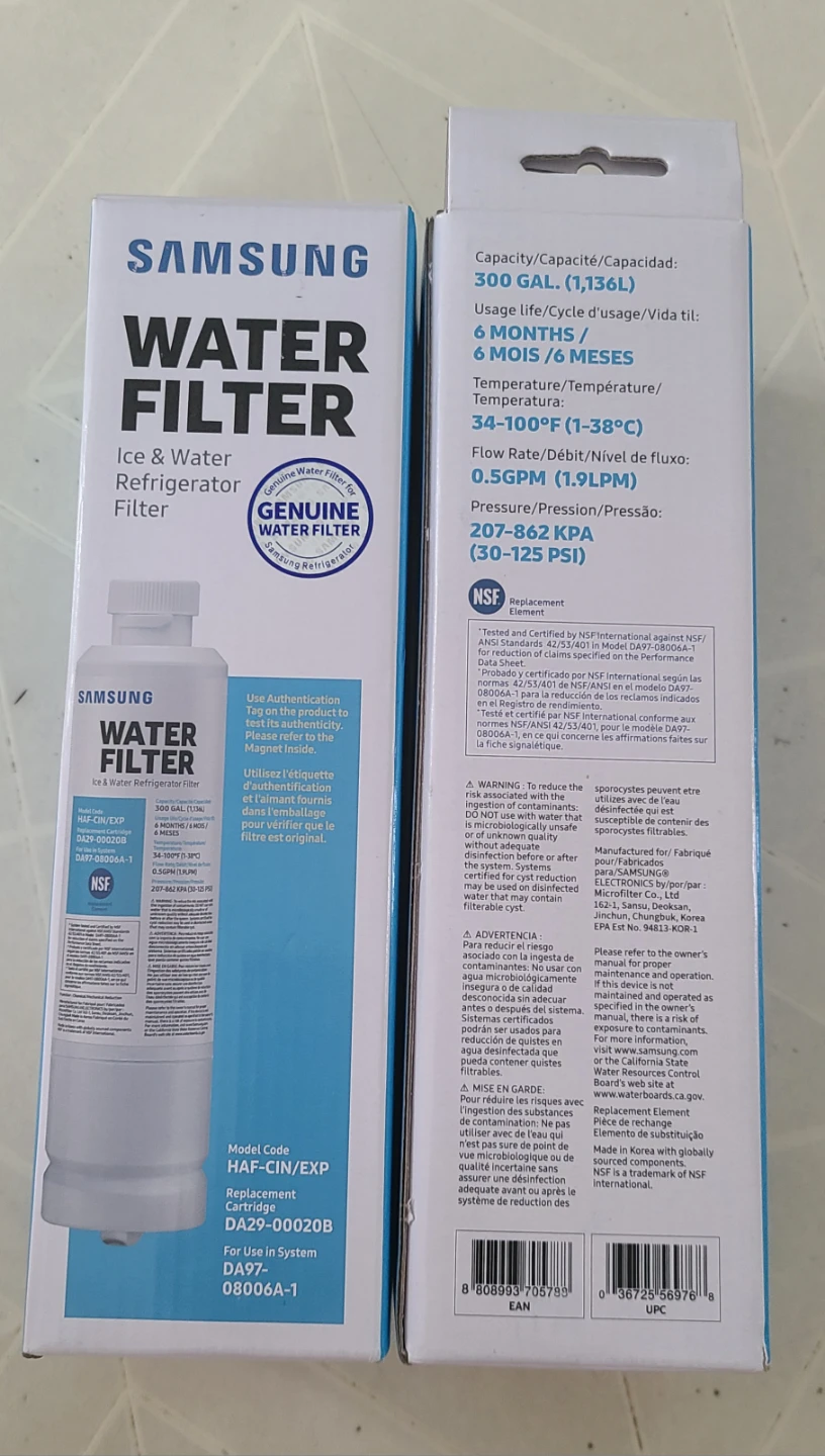 Samsung HAF-CIN/EXP Water Filter