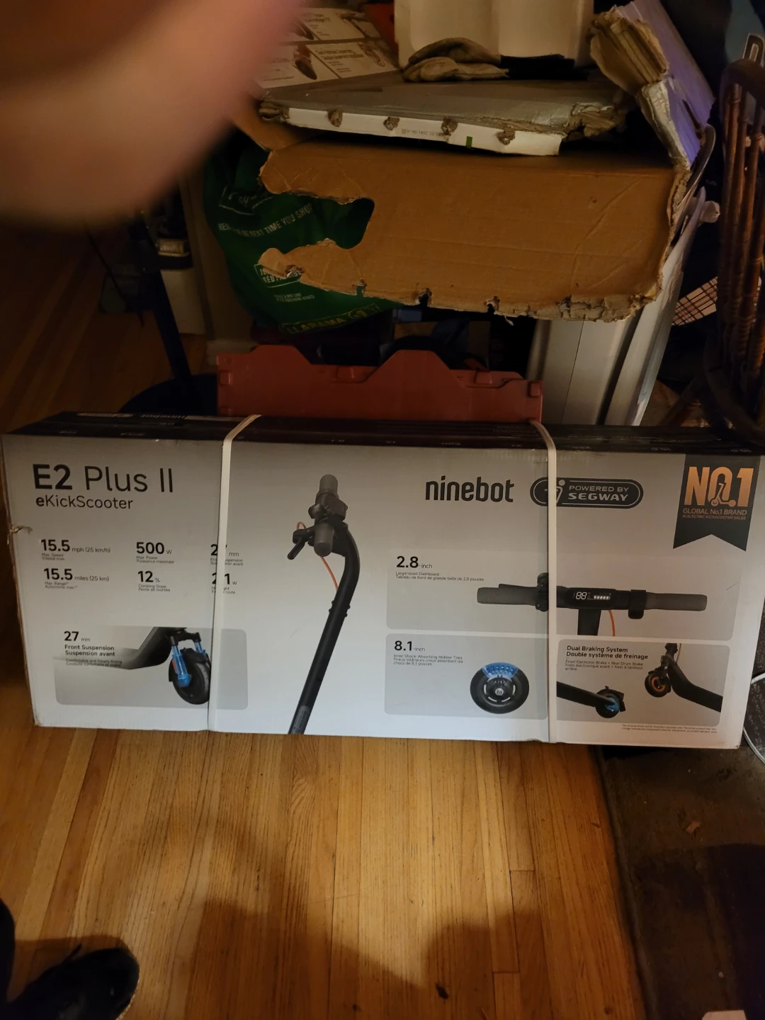 Ninebot eKickScooter E2 Plus II - New in Box! - photo 2