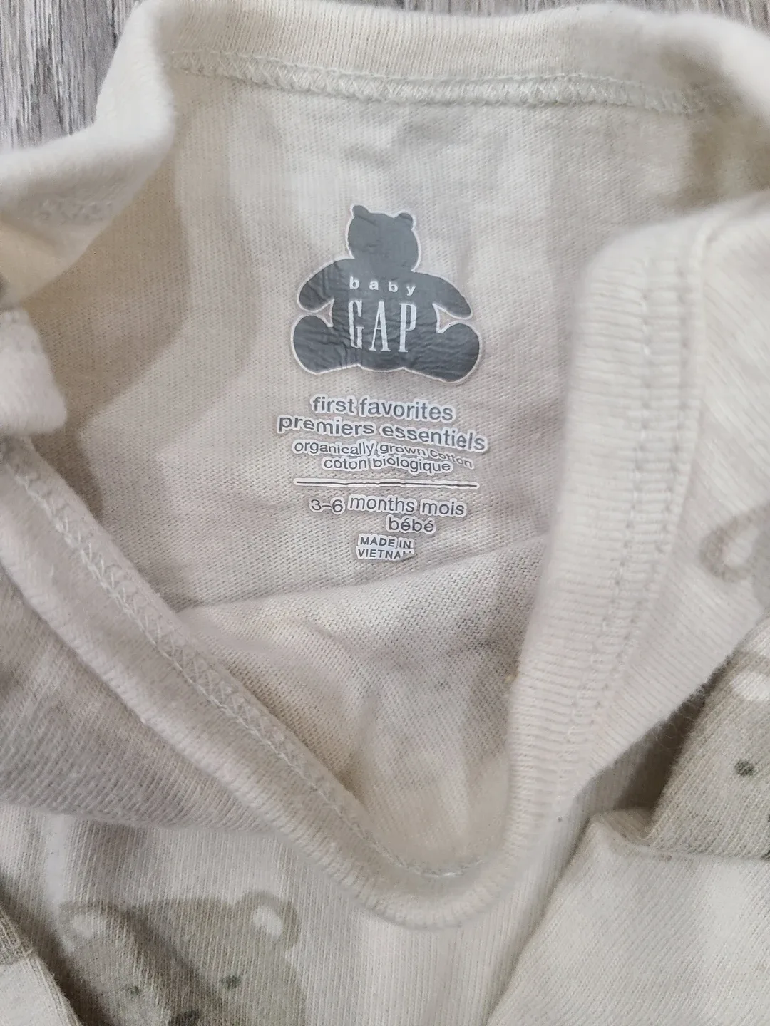 #Cleanout Baby Gap 3-6 Months Bear Outfit image indicator(2)