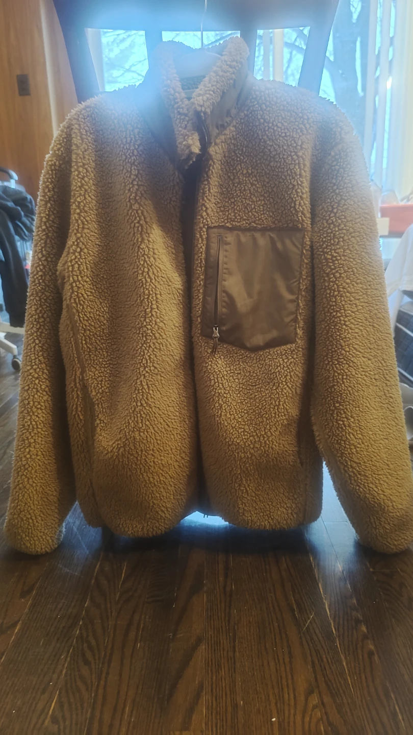 Tan Fleece Jacket