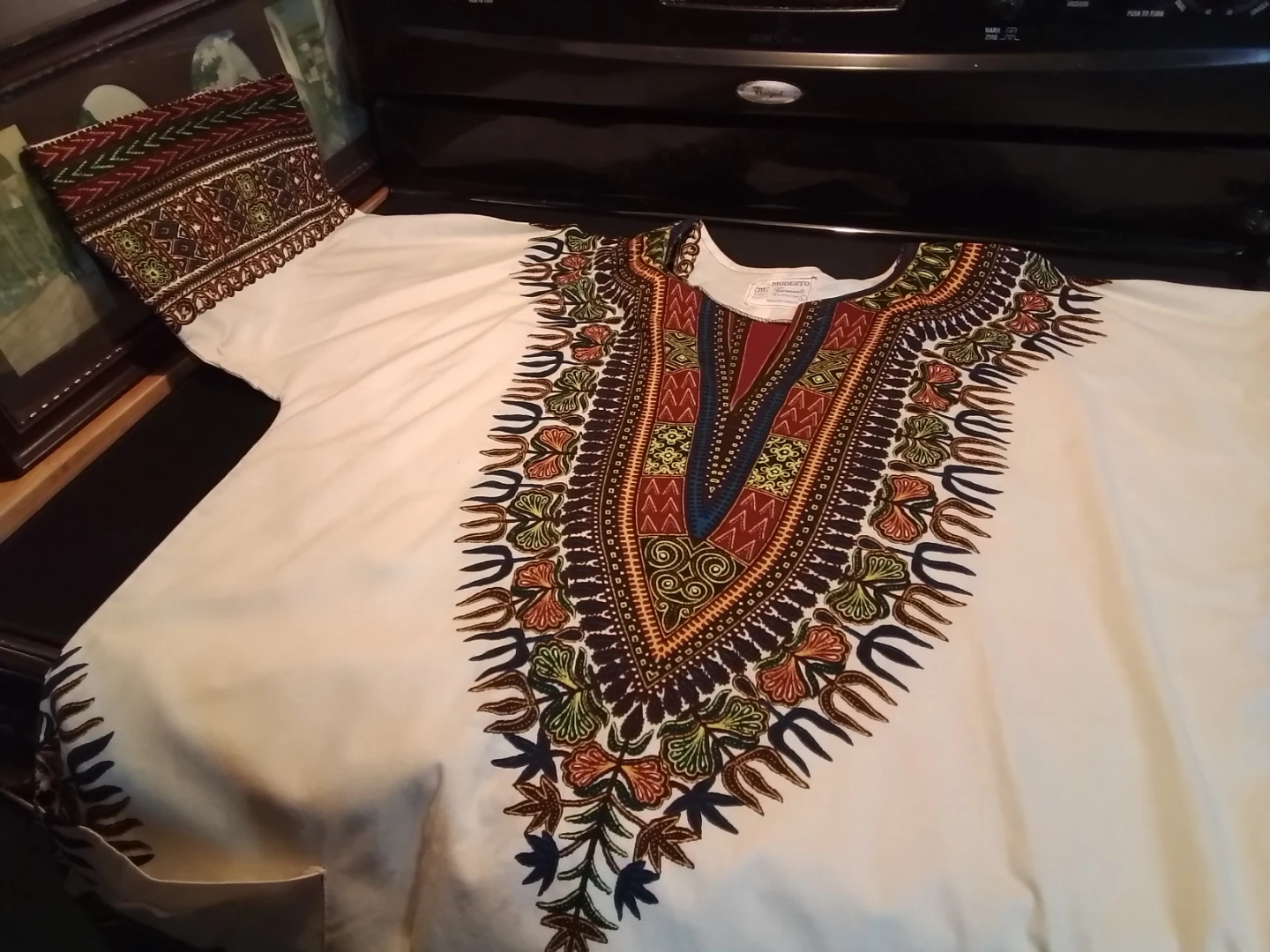 Modesto Garments Dashiki Shirt - Size L - photo 3