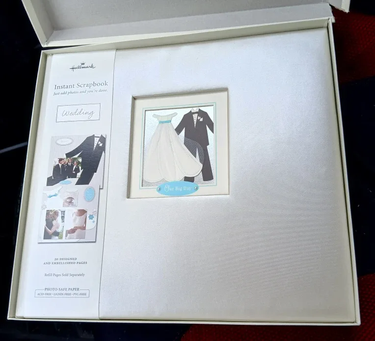 Hallmark Wedding Instant Scrapbook - New in Box!