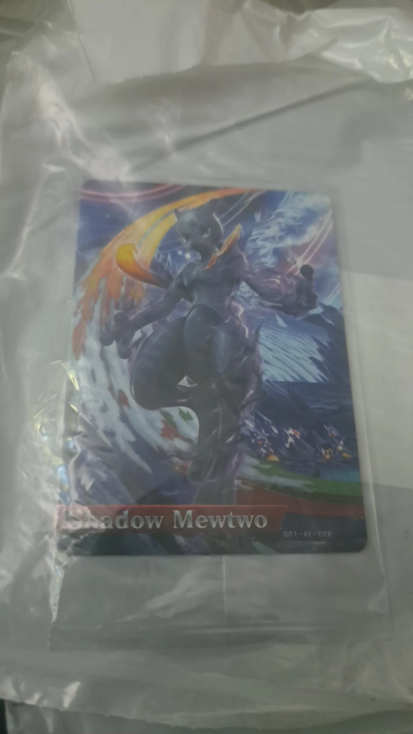 Shadow Mewtwo Amiibo Card NM