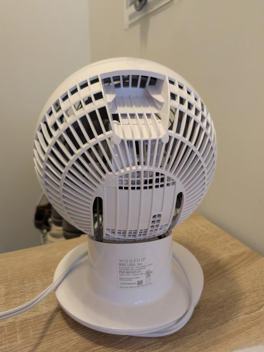 WOOZOO Globe Fan PCF-SC15T-CT with Remote - photo 3