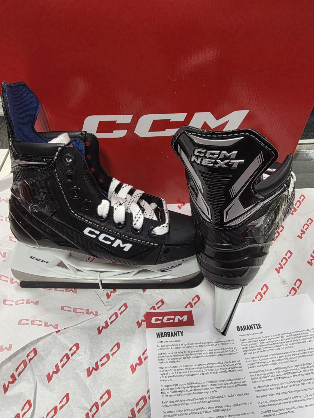 NEW CCM Next Skates Size Jr 1