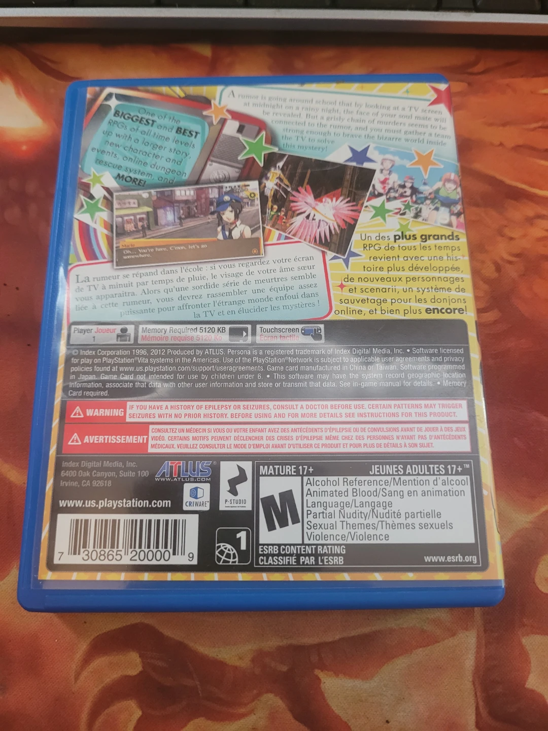 Persona 4 Golden - PS Vita Game - photo 2