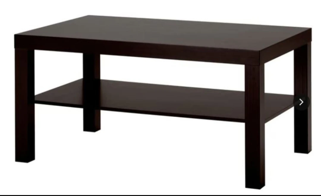 IKEA LACK Coffee table - black-brown