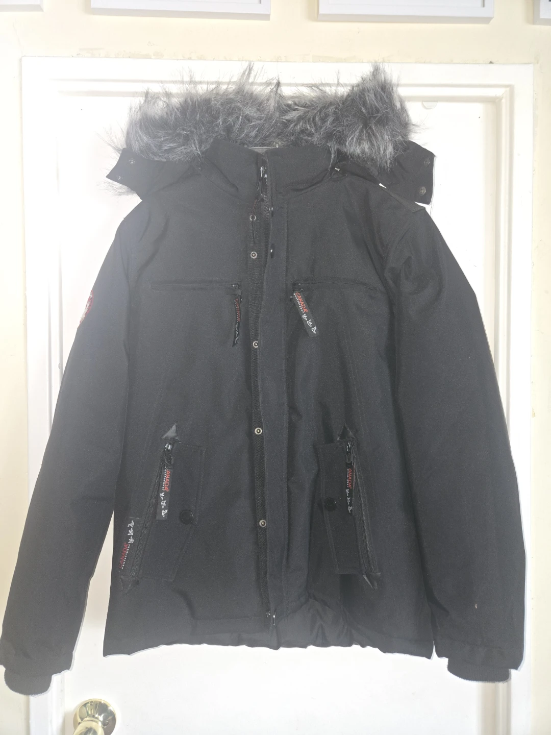 Canada Weather Gear Super Triple Goose Parka - Mens Size S