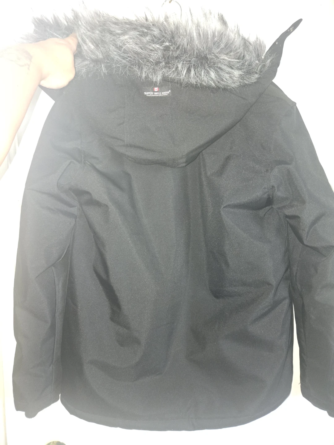 Canada Weather Gear Super Triple Goose Parka - Mens Size S - photo 4