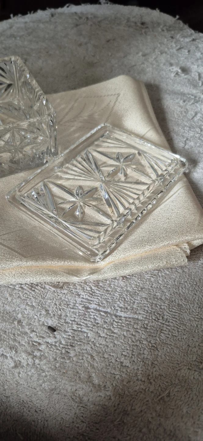 Crystal Trinket Box with Lid - photo 3