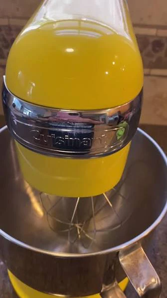 Yellow 5.5qt Stand Mixer - photo 3