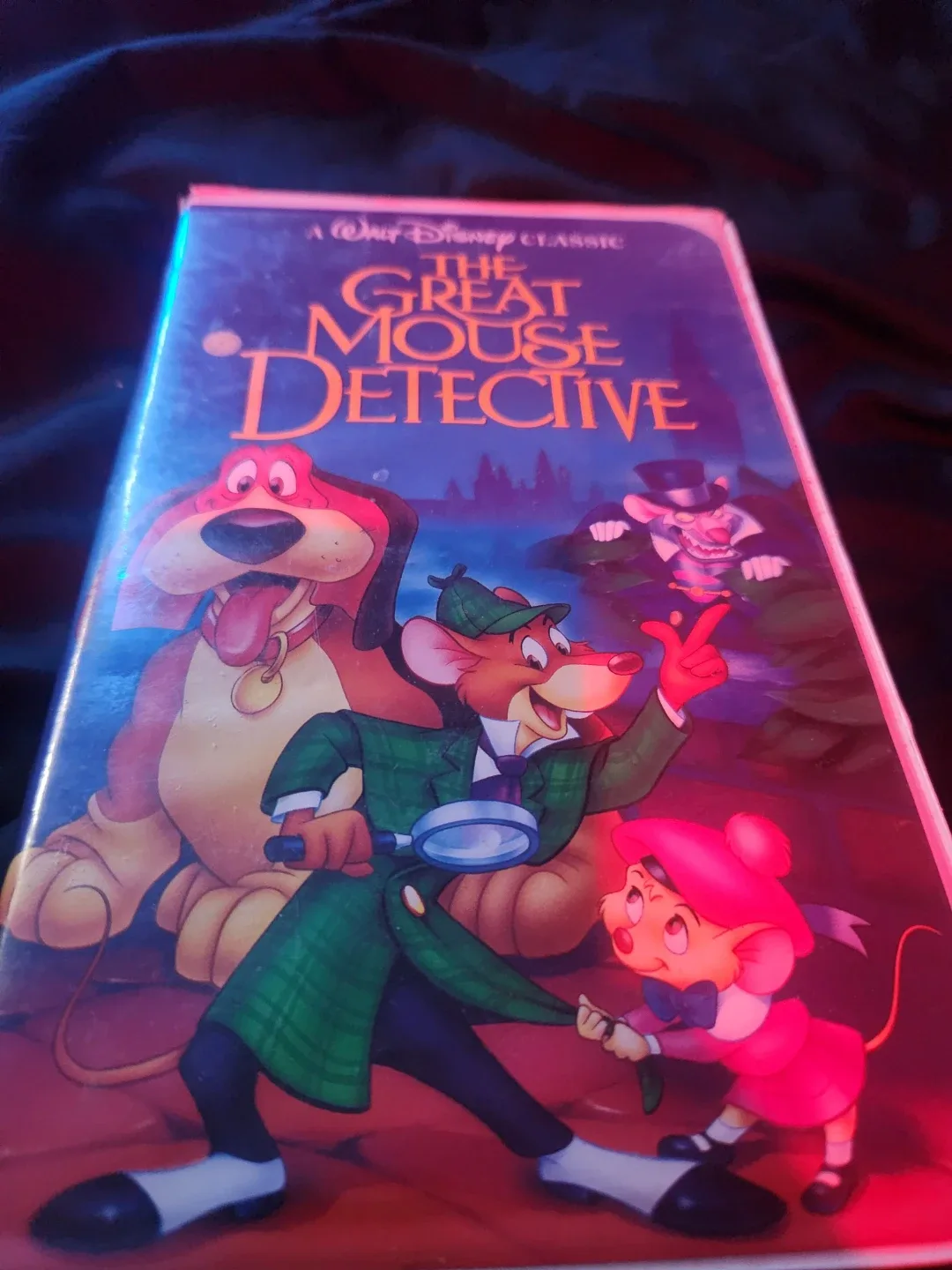 Walt Disney's The Great Mouse Detective VHS