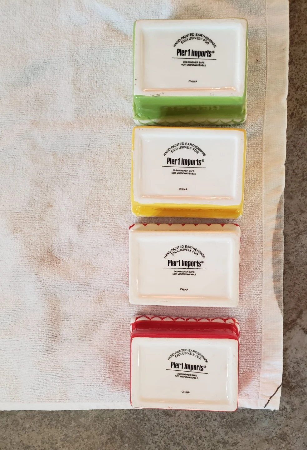 Pier 1 Imports Hamburger Condiment Spinner set. - photo 4