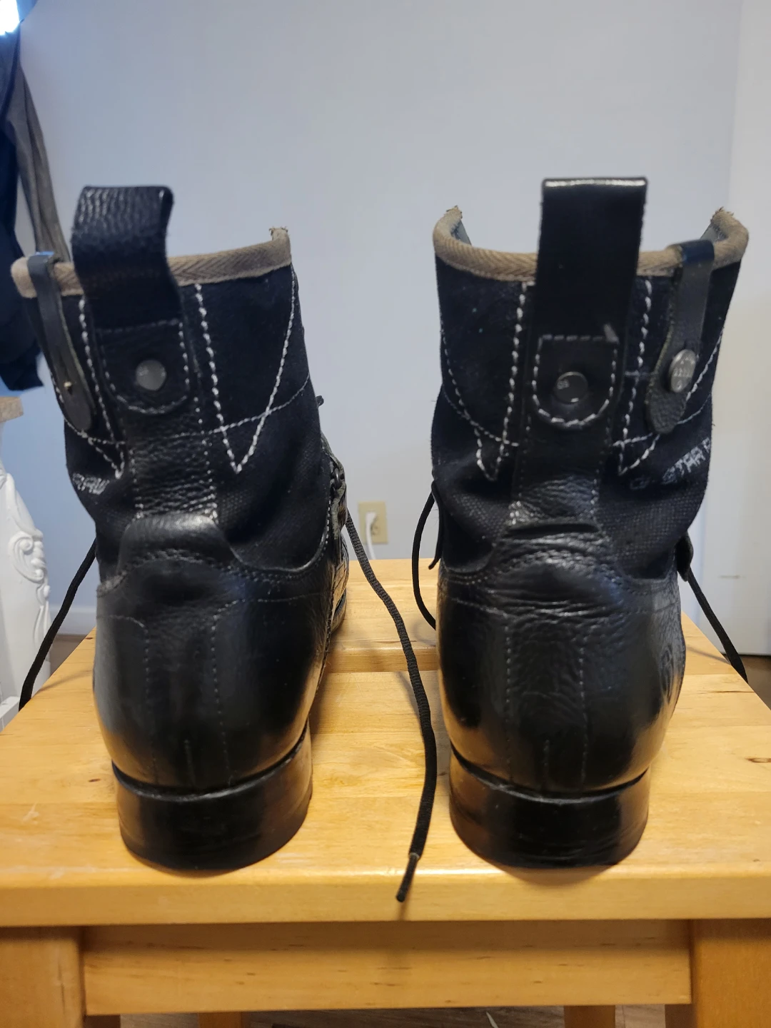 G-Star RAW Black Leather Boots - photo 4