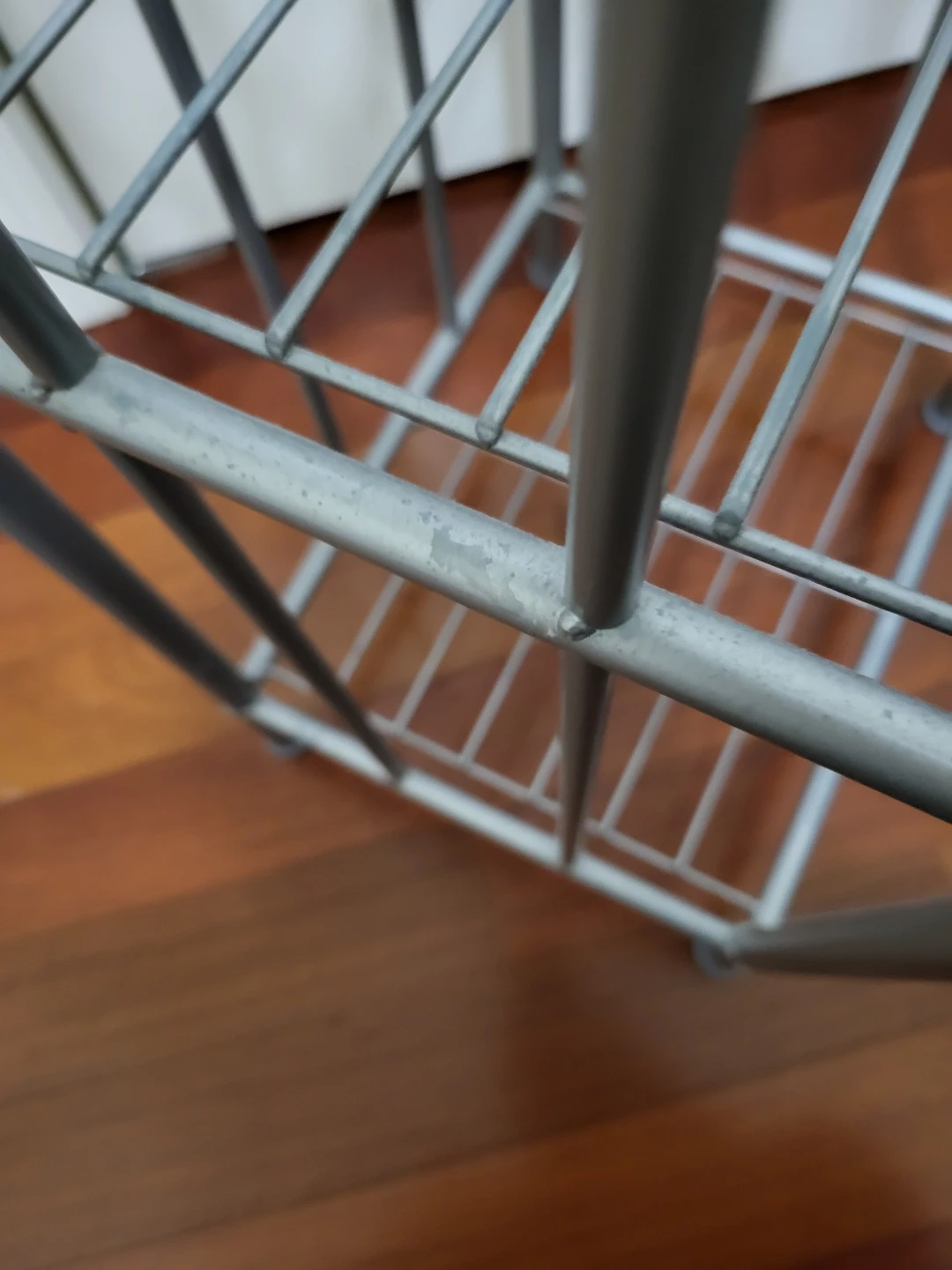 Gray Metal 3-Tier Bathroom Shelf - photo 2