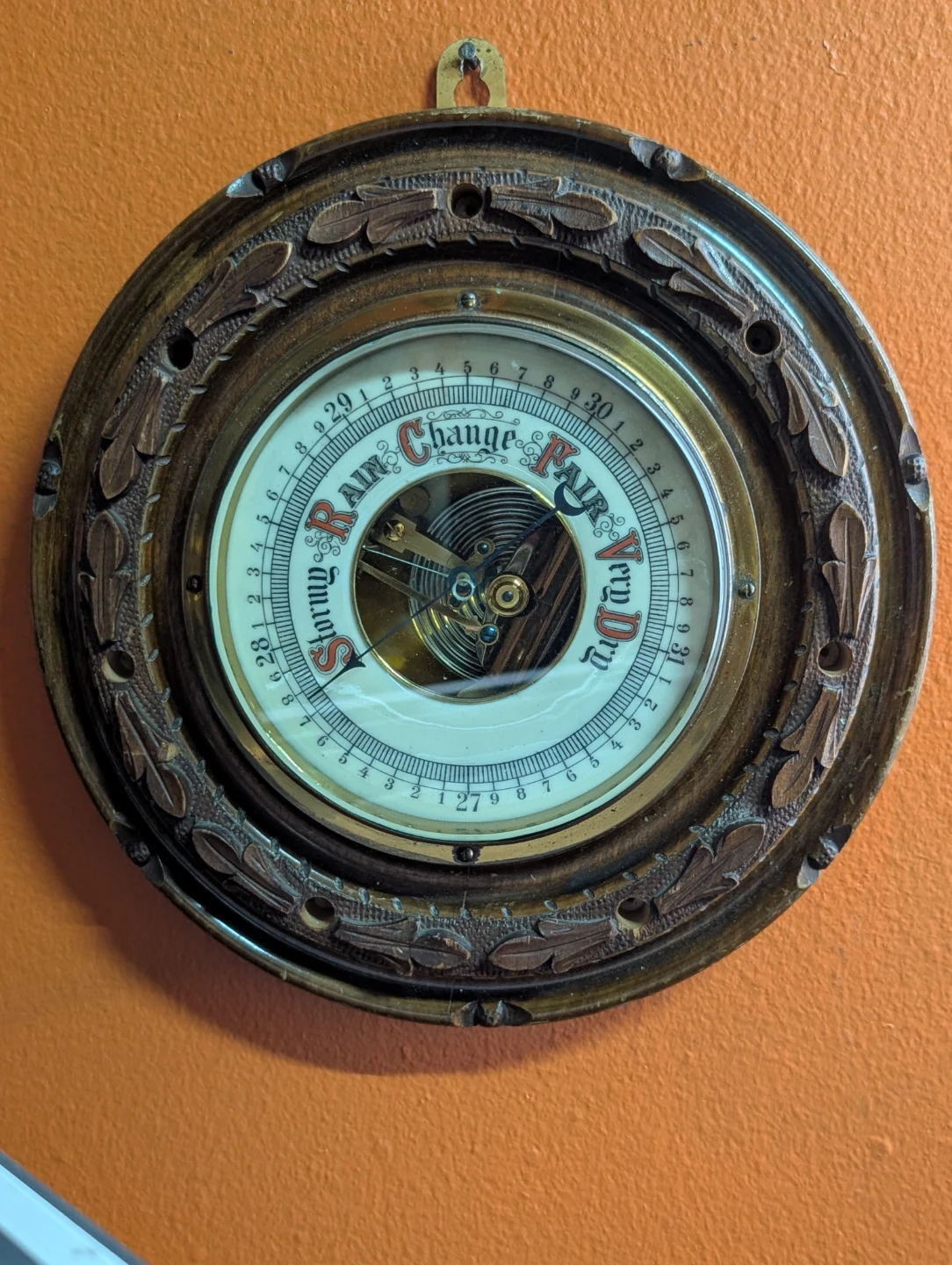 Vintage Weather Barometer